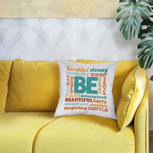 Vista 2 de Znzd Be Brave Be Strong Be Kind Growth Mindset - Funda de almohada para decorar el hogar, sala de estar, dormitorio, habitación de niños y niñas