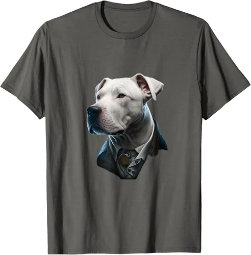 Vista 88 de Detective Dogo Argentino - Camiseta para perro, Negro