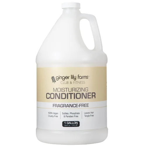 Vista 15 de Ginger Lily Farms Club & Fitness - Acondicionador hidratante para cabello seco, 100% vegano y libre de crueldad, aroma a aloe vera, repuesto de 1