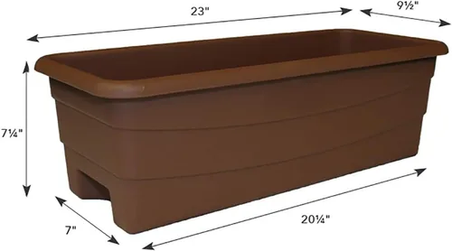 Vista 3 de EarthBox 80653 Junior Garden Kit, Orgánico, Chocolate