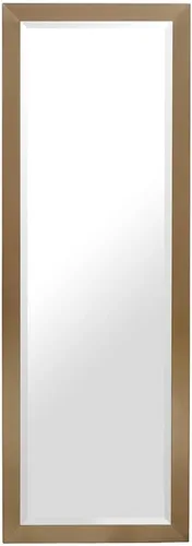 Vista 4 de Meridian Furniture 455-M Hepburn Collection Modern Espejo contemporáneo, oro cepillado, 25 pulgadas de ancho x 1 pulgada de profundidad x 72