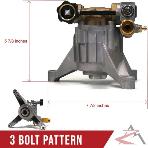 Vista 3 de The ROP Shop 3100psi Power Pressure Washer 7/8 "Bomba de agua del eje para Simpson BDG3100, MS60601