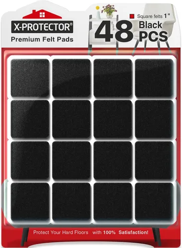 Vista 11 de X-PROTECTOR Almohadillas de Fieltro para Muebles - 32 PCS de 1 1/2" Protectores de Piso para Patas de Sillas y Muebles - ¡Protege Tus Pisos