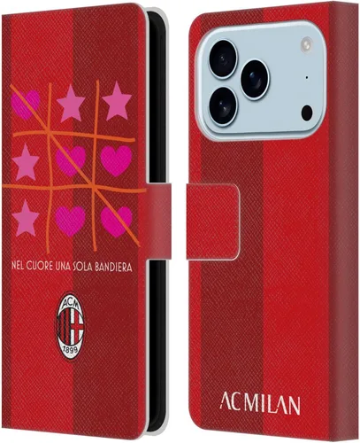 Vista 33 de Head Case Designs Officially Licensed AC Milan Dream Big Children Leather Wallet Case Compatible with Apple iPhone 11