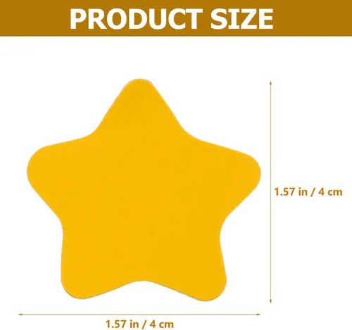 Vista 2 de STOBOK 120 imanes de estrella para refrigerador de 1.57 pulgadas, calcomanías magnéticas coloridas para refrigerador, pizarra, pizarra, oficina