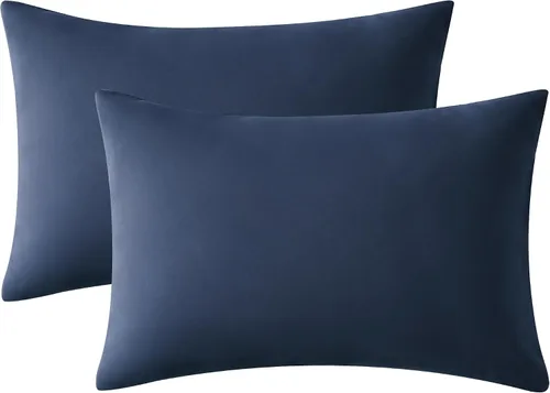 Vista 50 de EXQ Home - Fundas de almohada para niños pequeños 13x18, juego de 2 fundas de almohada de viaje, funda de almohada pequeña para almohada de bebé