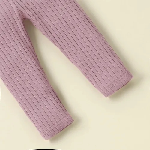 Vista 6 de Unikaka Unisex Baby 0-48 Months 5-Pack Pants in Grey White Black Orange and Pink