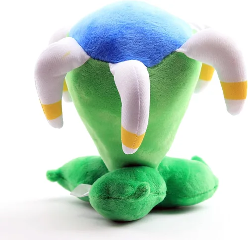 Vista 4 de Juego de 3 muñecos de peluche de plantas de juego, lechuga iceberg, Bloomerang y Citron
