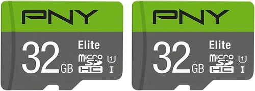 Vista 14 de PNY Elite Class 10 U1 - Tarjeta de memoria flash microSDXC de 128 GB, clase 10, U1, Full HD, UHS-I, Micro SD (paquete de 2)