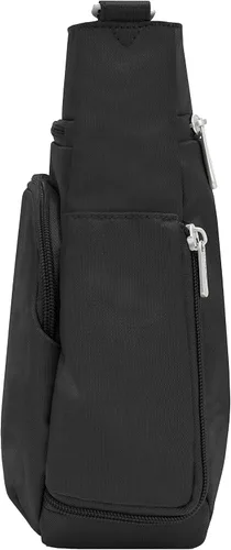 Vista 5 de Travelon Bolso cruzado cruzado clásico NS antirrobo, Negro -, Travelon Bandolera clásica antirrobo NS