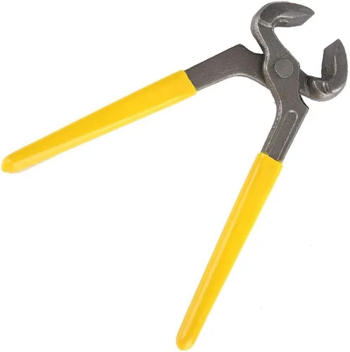 Vista 8 de Oumefar Alicates extractores de uñas de acero al carbono de 7 pulgadas, herramienta extractor de uñas resistente para carpintería, construcción