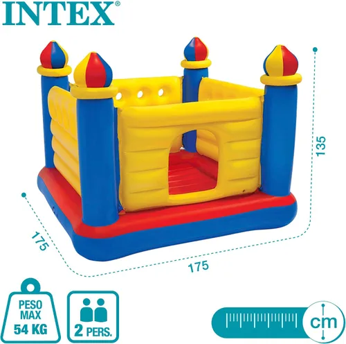 Vista 3 de Castillo inflable saltarín Intex Jump o Lene para edades de 3-6 años