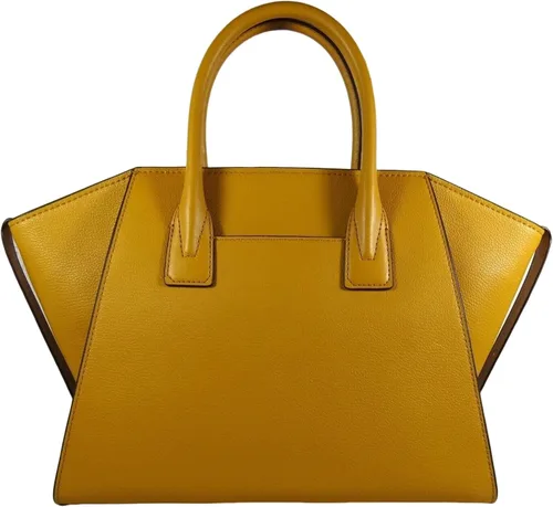 Vista 2 de Michael Kors Women's Avril Top Zip Leather MK Signature Satchel Bag