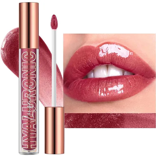 Vista 10 de Brillo de labios transparente, brillo de labios tintado, brillo de labios, aceite de labios para adolescentes, hidratante de alto brillo y brillo