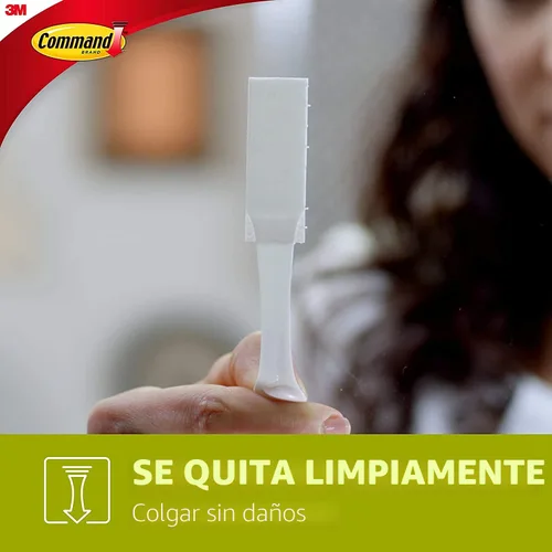 Vista 8 de Command Tiras para colgar cuadros XL (20 libras), 10 pares (20 tiras)