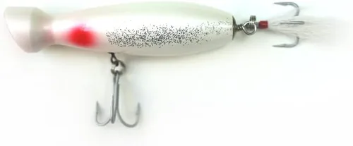 Vista 3 de Seasky5.5 pies de pesca de madera estilo botella Popper señuelo cebo artificial de madera cebo de madera para pesca de atún bajo rayado