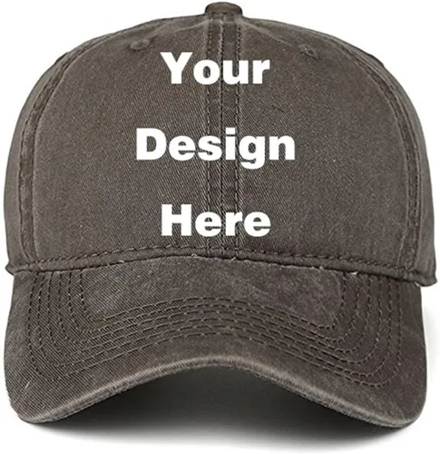 Vista 23 de Sombreros unisex con visera solar para papá, gorras de camionero personalizadas, gorras de béisbol para regalos Sombreros de béisbol Negro