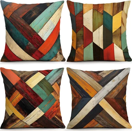 Vista 21 de OBSEDE - Fundas para cojín de mármol negro y dorado abstracto, 18 × 18 pulgadas, juego de 4, fundas para cojines de sofá, cama, salón, decoración