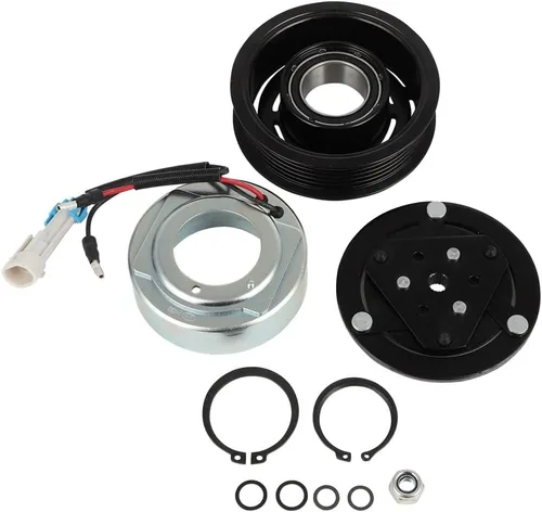 Vista 17 de ECCPP Embrague de compresor de CA apto para Ford para F-150 4.2L 4.6L 5.4L 1997-2006 Embrague de CA de enfriamiento rápido