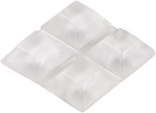 Vista 3 de Shepherd Hardware 9563 SurfaceGard - Almohadillas adhesivas blancas para parachoques de 3/4 pulgadas, paquete de 12