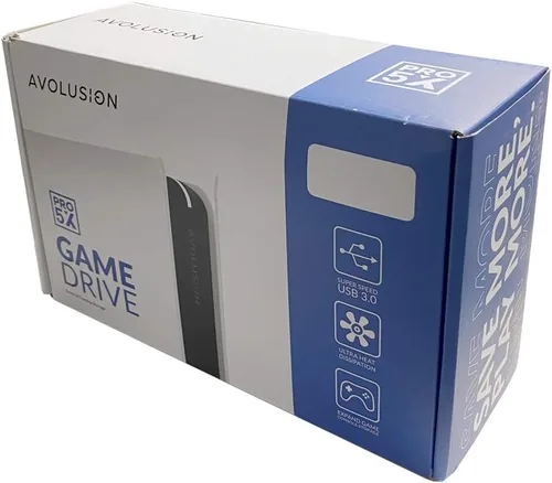 Vista 6 de Avolusion PRO-5X Series 8TB USB 3.0 Disco duro externo para PC de escritorio WindowsOS / portátil (blanco)