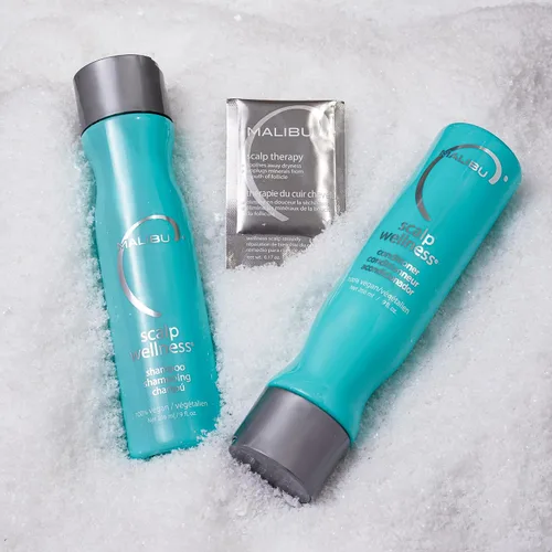 Vista 6 de Malibu C Scalp Wellness Collection - Set nutritivo para el cuidado del cabello del cuero cabelludo seco - Contiene remedio para el cuero cabelludo