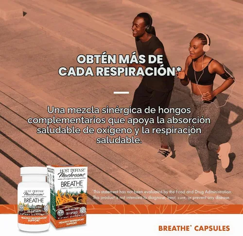 Vista 5 de Host Defense® cápsulas respiratorias, 30, 1