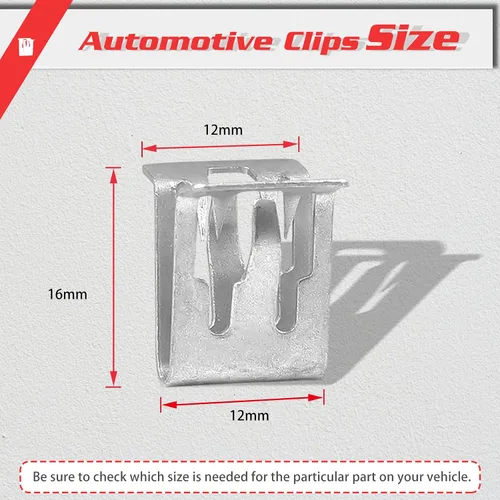 Vista 2 de OTUAYAUTO 30 clips de panel de ajuste interior 15748479 para GM 1994-2017 GM 1994-2017 clips de retención de tablero de consola de automóvil