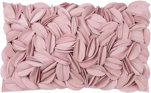 Vista 7 de KINGROSE Funda de Almohada Decorativa para el Hogar Hecha a Mano con Flores 3D Rectangular Cubierta de Cojín 12 x 20 Pulgadas para Cama Sala