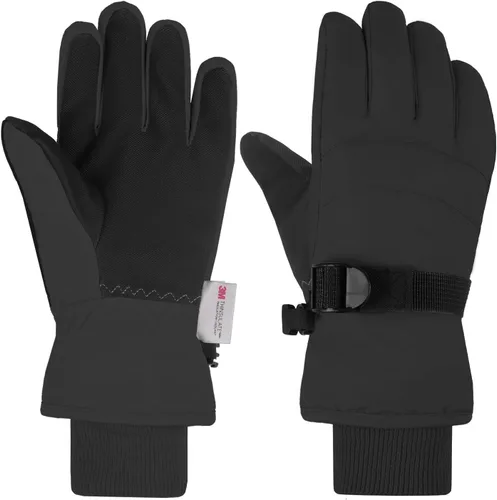Vista 29 de AMYIPO - Guantes de invierno para niños y niñas, ideales para esquí, nieve, snowboard