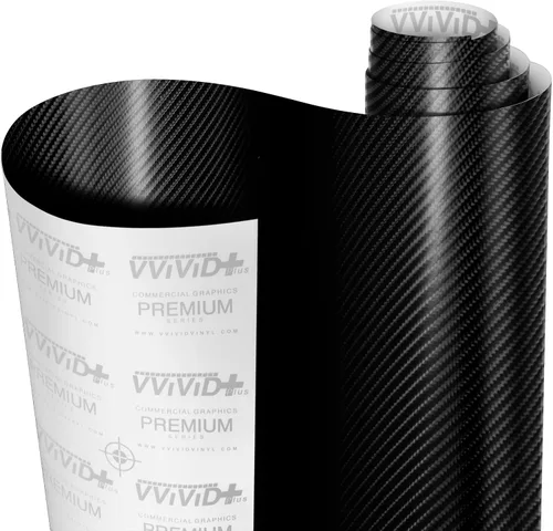 Vista 2 de VViViD - Rollo de vinilo de fibra de carbono True R con tecnología de liberación de aire