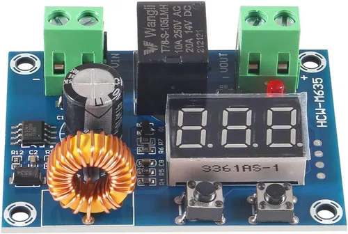 Vista 6 de 2pcs XH-M609 Módulo de protección de voltaje DC 12-36V Pantalla digital Módulo de protección de circuito de sobredescarga