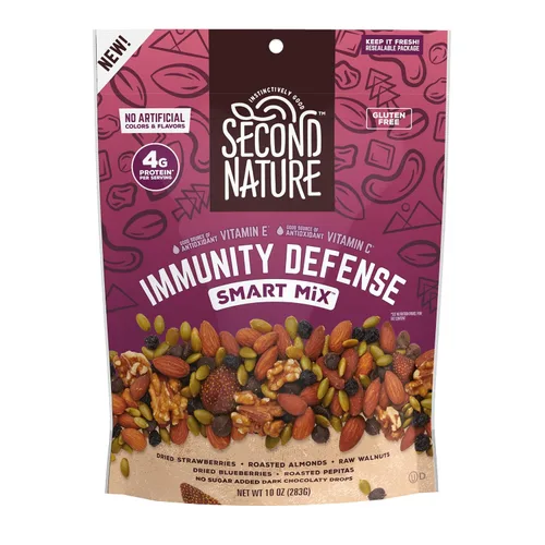 Vista 10 de Second Nature Antioxidant+ Protein Smart Snack Mix, 1.75 onzas (paquete de 12)