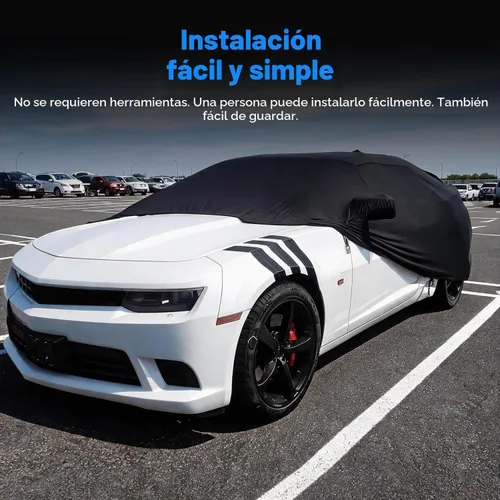 Vista 5 de Xipoo Funda de coche compatible con Chevy Camaro 2010-2025, cubierta de automóvil sedán, a prueba de polvo, a prueba de arañazos, para exteriores