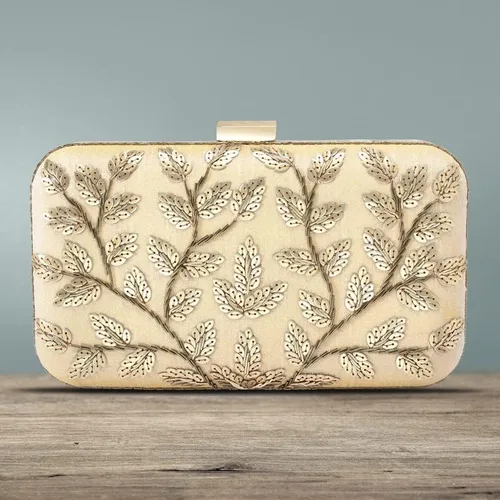 Vista 2 de Aheli Valentines Gift Bags Indian Potli Bags For Women Evening Bag Clutch Ethnic Bride Purse With Drawstring