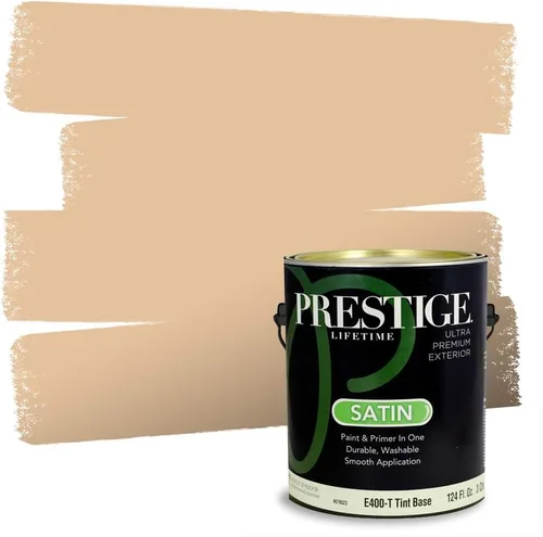 Vista 36 de Pintura 2 en 1, para primera mano y para exterior, de Prestige Paints, E100-N-1120BM