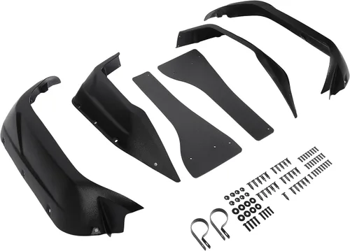 Vista 3 de HECASA Guardabarros compatibles con Yamaha Viking VI 2014-2023, kit de protector de lodo extendido, repuesto para 1XDF15E0T000 de plástico