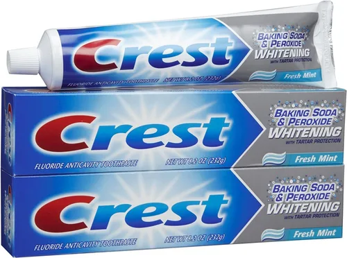Vista 7 de Crest Extra White + Scope Outlast Pasta de dientes de menta de larga duración, 4 onzas (paquete de 6)