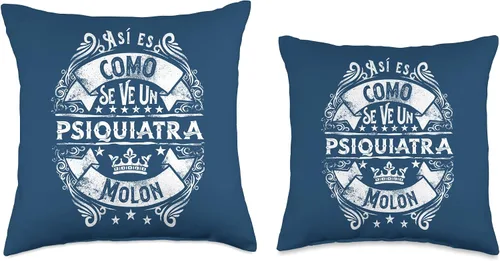 Vista 3 de Un Psiquiatra Molon Divertido Humor Para Hombre Psiquiatras Almohada