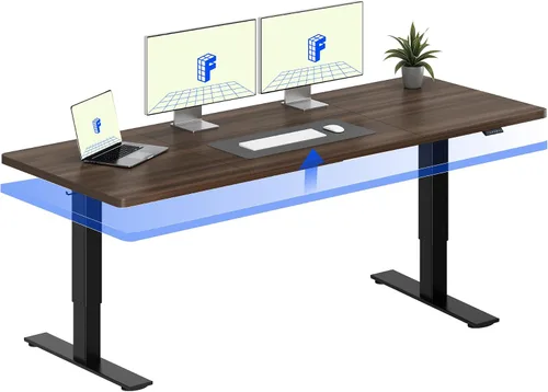 Vista 31 de FLEXISPOT Escritorio eléctrico de pie, escritorio de una pieza de 40 x 24