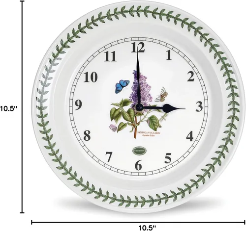 Vista 3 de Portmeirion Reloj de pared para cocina de jardín botánico