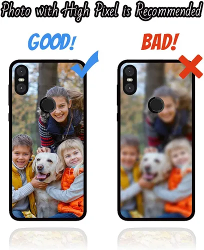 Vista 5 de Funda para teléfono personalizada para Motorola One, funda multifoto, funda protectora suave y antiarañazos, funda personalizada para Motorola One