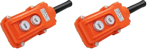 Vista 6 de mxuteuk Interruptor de botón pulsador momentáneo COB61-UP-DOWN 2 uds. Interruptor de control de elevación, interruptor de control de alzamiento