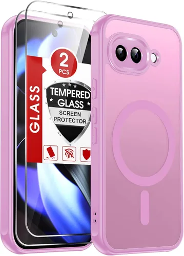 Vista 317 de LeYi Funda para teléfono Samsung-S23: protector de pantalla e imán MagSafe Púrpura