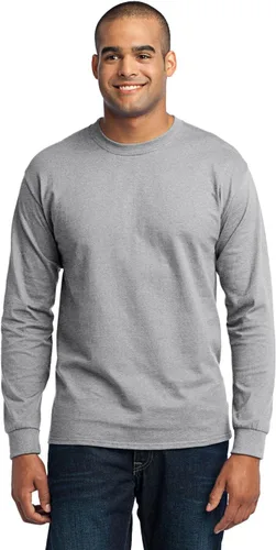 Vista 10 de Port & Company PC55LST - Camiseta de manga larga Azul acuático
