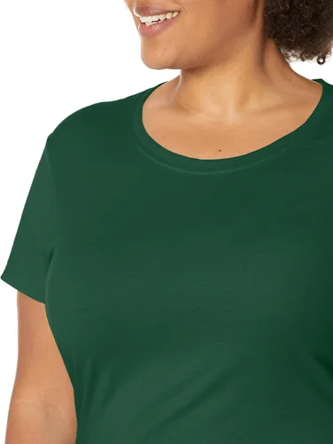 Vista 3 de Hanes Camiseta de algodón de manga corta Perfect-T para mujer