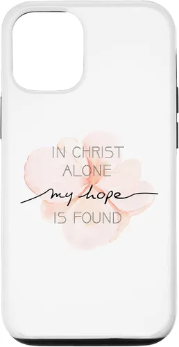 Vista 28 de in Christ Alone My Hope is Found Jesus Christian Phone Case for iPhone 17