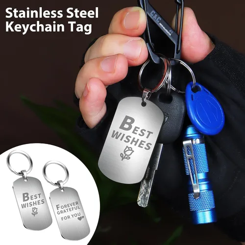 Vista 7 de Multitools - Juego de regalo "THANK YOU", 14 en 1, alicates multiherramientas y cuchillo de bolsillo con etiqueta para llavero, kit EDC de 3 piezas