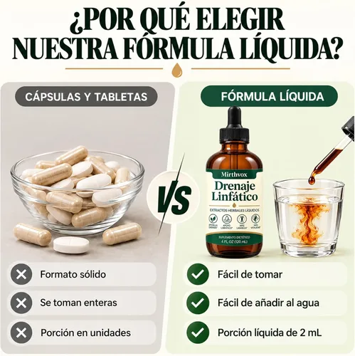 Vista 8 de Drenaje Linfático Gotas, 4 Extractos Botánicos, Balance de Líquidos