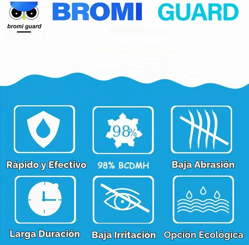 Vista 3 de Tabletas de bromo de 1 pulgada y 2.5 libras para spa, jacuzzi, pestañas químicas, tabletas bromantes, spa, bañera de hidromasaje, desinfectante